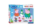 Pusselspel - Clementoni Maxi Puzzle Peppa Pig 104st. Golv - 23752