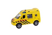 Leksaksbil - 2-Play Traffic Die-cast Pull Back Ambulance NL Light and Sound - 510132