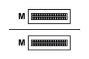 Nätverkskabel - Lenovo 100GBase-CU direct attach cable - 5 m - 5m - 7Z57A03563
