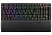 Tangentbord - ASUS ROG Strix Scope II 96 Wireless - US - Gaming Tangentbord - Engelska (US) - Svart - 90MP037A-BKUA01