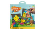 Kreativa spel - Grafix Scratch art Easter 4pcs. - 810038