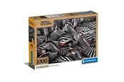 Pusselspel - Clementoni Jigsaw Puzzle National Geographics - Zebra 1000 pcs. Golv - 39729
