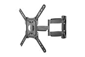 Väggfäste, AV-Möbel - Deltaco Full-motion 3-way wall 23"-55" 75x75-400x400 mm - Max 35 kg - recommended for 55" - ARM-1205