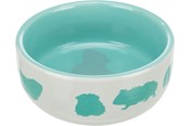 Gnagare - Trixie Keramikskål för smådjur Blandade färger Marsvin 250ml 11cm - TX60732