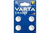 Battery - VARTA CR2025 Lithium Coin 4 Pack - 6025101404