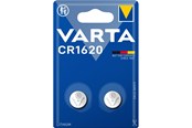 Battery - VARTA CR1620 Lithium Coin 2 Pack - 6620101402