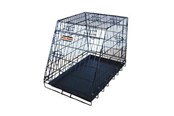 Hundar - Active Canis Rese hundbur för bil vinklad L75 W47 H56 cm Svart - T6877