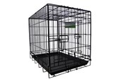 Hundar - Active Canis Rese hundbur för bil Medium L77 W48 H57 Cm Svart - T6860M