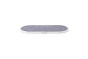 Mobile - Adapters & Chargers - GEAR Wireless Dual QI Charger USB-C Port 2x10W White with Grey Textile - 665101