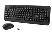 Tangentbord - Esperanza TITANUM 2.4GHZ USB WIRELESS KIT AKRON - Tastatur & Mus set - Svart - TK109