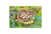 Barnrummet - Achoka Play mat Castle Middle Ages 100x150cm - 11226-E2