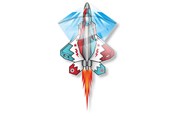 Utomhuslek - Kites Ready 2 Fly - Pop-up Nylon Kite Airplane - EZNY904PL