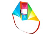 Utomhuslek - Kites Ready 2 Fly - Pop-up Mini Nylon Kite Deltabox - EZNY6003