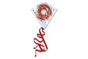 Utomhuslek - Kites Ready 2 Fly - Kite Donut - PL200DO