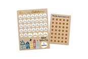 Leksaker - Folat BV Sinterklaas Countdown Calendar with Stickers Welcome Sint & Piet - 65698