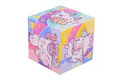 Pusselspel - Johntoy Unicorn Puzzle Cube Block - 24494