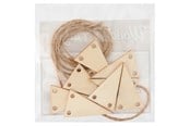 Träleksaker - Lobbes Decorate your Wooden Mini Bunting - 927002