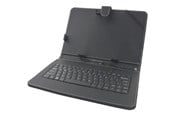 Tangentbord - Esperanza CASE WITH KEYBOARD FOR 10.1" TABLETS MADERA EK125 - Tastatur & Folio set - Svart - EK125