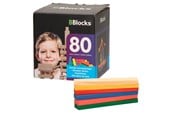 Byggset - BBlocks Building Boards Color 80dlg. - BBL80-N