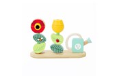 Babyleksaker - Classic World Wooden Stacking Puzzle Flower Garden 11 pcs - 20101