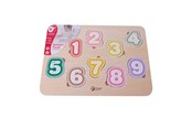 Babyleksaker - Classic World Wooden Puzzle Figures - 54433