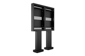 Väggfäste, AV-Möbel - Multibrackets M mounting kit - for 2 LCD displays - black - Max - recommended for 55" - 7350022736597