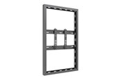Väggfäste, AV-Möbel - Multibrackets M Pro Series enclosure - Slim - for flat panel - universal - black - Max 25 kg - recommended for 43" - 7350105216671