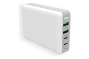Mobile - Adapters & Chargers - Insmat power adapter - GaN - 2 x USB-C 2 x 9 pin USB Type A - 100 Watt - 530-1100
