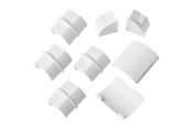 Övriga kablar - D-LINE Adapter Kit 22x22mm 8 Pieces White - FLCOCPECAP22W