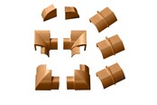 Övriga kablar - D-LINE Accessory Kit 22x22 Oak - RETAP22QSP