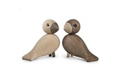 Decoration - Kay Bojesen Lovebirds oak/smoked oak 1 Pair - 39204