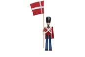 Decoration - Kay Bojesen Standard-bearer with textile flag 22 cm - 39482