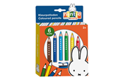 Kreativa spel - Bambolino Toys Miffy Wooden Crayons 6pcs - 17052