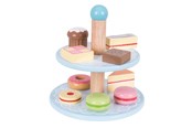 Träleksaker - Bigjigs Wooden Etagere with Cakes - BJ621