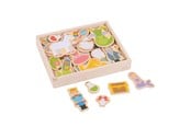 Träleksaker - Bigjigs Fantasy Magnets 35dlg. - BJ271