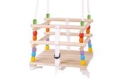 Utomhuslek - Bigjigs Wooden Toddler Swing - BJ771