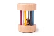 Babyleksaker - Bigjigs Wooden Roll Rattle 100% FSC - 32002