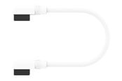 Chassi, tillbehör - Corsair iCUE LINK Cable - 60cm - 90° Connector - White - CL-9011134-WW