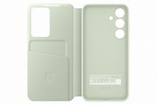Mobile - Covers & Cases - Samsung Galaxy S24 Smart View Wallet Case - Light Green - EF-ZS921CGEGWW
