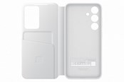 Mobile - Covers & Cases - Samsung Galaxy S24 Smart View Wallet Case - White - EF-ZS921CWEGWW