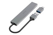 USB Hub - Hama 00200141 interface hub USB Hub - USB 3.1 - 4 porte - Grey - 00200141