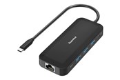 Dockning - Hama Essential Line - docking station - USB-C - HDMI - 10Mb LAN - 00300080