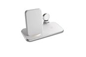 Mobile - Adapters & Chargers - ZENS 4 in 1 Stand+Watch Wireless Charger Aluminium - White - ZEDC15W/00
