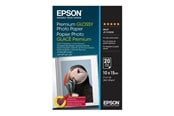 Papper, Fotopapper & Etiketter - Epson Premium - photo paper - glossy - 20 sheet(s) - 100 x 150 mm - 255 g/m² - C13S041706
