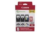 Papper, Fotopapper & Etiketter - Canon PG-560XLx2/CL-561XL / 3712C012 High Value Pack - 3712C012