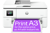Skrivare - HP Officejet Pro 9720e A3 All in One Multifunktions - Färg - Bläck - 53N95B#629