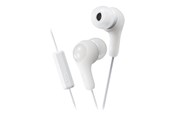 Hörlurar / Headset - JVC HA FX7M Gumy PLUS - HA-FX7M-W-E