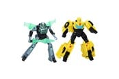 Figure - Transformers EarthSpark Cyber-Combiner Bumblebee and Mo Malto Action Figure Set - 2-Pack - F84395L00