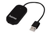 Nätverkskort (adaptrar osv.) - Hama "Basic" Wi-Fi Data Reader - network media streaming adapter - USB 2.0 - 119450