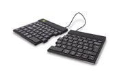 Tangentbord - R-Go Tools R-Go Split Break - keyboard - with integrated break indicator - QWERTY - Nordic - black - Tangentbord - Nordisk - Svart - RGOSBNDWLBL